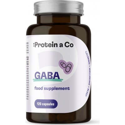 ProteinaCo GABA kyselina gama-aminomáselná 120 kapslí – Hledejceny.cz
