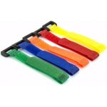 DEDRA 11RM12152 stahovací pásky na suchý zip 12x150mm 10ks – Sleviste.cz