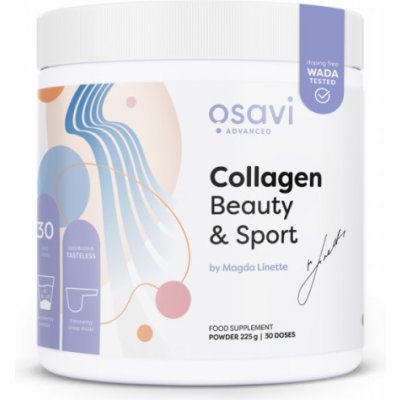 Osavi Collagen Beauty & Sport kolagen prášek 225 g – Hledejceny.cz