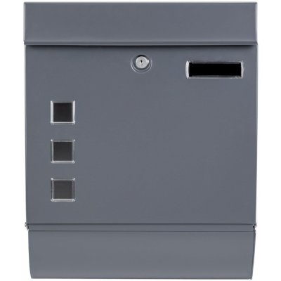 LIVARNO home Nerezová poštovní schránka (šedá ) – Zboží Mobilmania