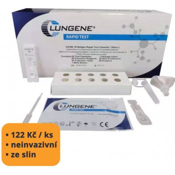 Hangzhou Clongene Biotech COVID-19 Antigen Rapid Test Cassette Saliva 20 ks