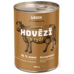 Louie Dog Hovězí s rýží 400 g – Hledejceny.cz