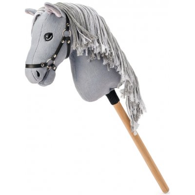 Hobby horse Faunica Apollo šedý kůň na tyči provázková hříva – Hledejceny.cz