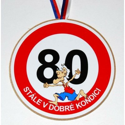 Jirka Medaile k 80. narozeninám pro muže originální dárek k jubileu – Zboží Mobilmania