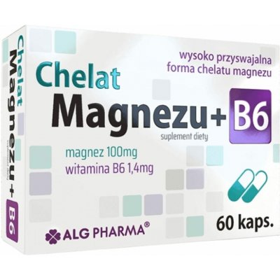 ActivLab ALG Pharma Chelát hořčíku + B6 60 kapslí – Hledejceny.cz