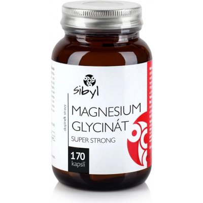 SIBYL Magnesium glycinát SUPER STRONG 170 kapslí
