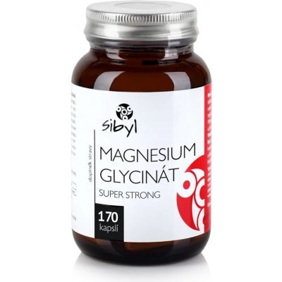 Sibyl Magnesium glycinát super strong 170 kapslí – Hledejceny.cz