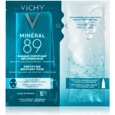 Vichy Mineral 89 Hyaluron-Booster pleťová maska 29 g – Zbozi.Blesk.cz