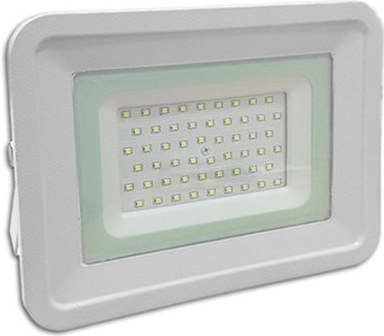 LED venkovní reflektor SLIM SMD CLASSIC2 bílý IP65 50W studená bílá