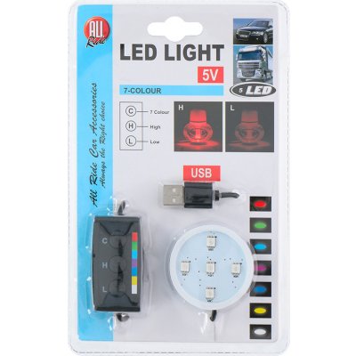 ALLRIDE LED podstavec 7 barev, USB | Zboží Auto