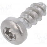 BOSSARD 3205238 Vrut; 2,5x6; Hlava: válcová; Torx®; TX07; nerezavějící ocel A2 – Hledejceny.cz