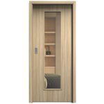 Sapeli Elegant Komfort M55 posuvné dub Hikari 60 x 210 cm Planibel bronz – Hledejceny.cz