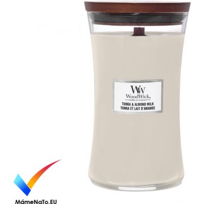 WoodWick Tonka & Almond Milk 609,5 g