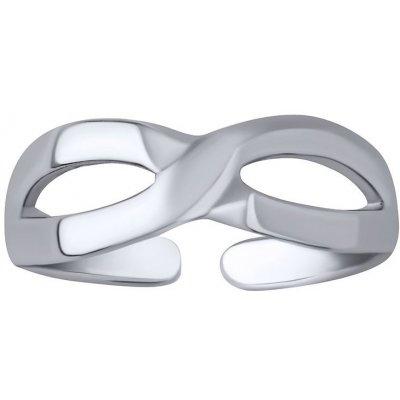 SILVEGO Stříbrný prsten na nohu Infinity Ursula. PRM11662R