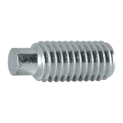 Stavěcí šroub s vnitřním 6hranem a čípkem ISO4028 M8x12, 45H ocel pozink (500 ks) – Hledejceny.cz