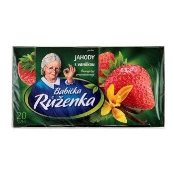 Babička Růženka Jahody s vanilkou 20 x 2 g