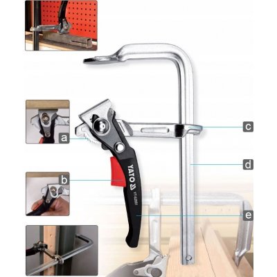 Yato Svěrka 600 x 120 ráčnová YT-63956 – Hledejceny.cz