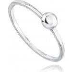 Minet JMG0224WSR zlatý prsten z bílého zlata s kuličkou – Hledejceny.cz