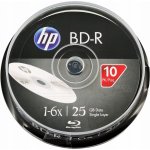 HP BD-R 25GB 6x, cakebox, 10ks (BRE000713) – Zboží Živě