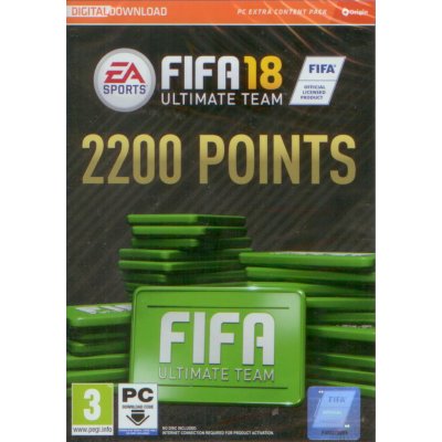 FIFA 18 - 2200 FUT Points – Hledejceny.cz