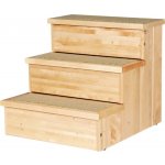 Trixie Dřevěné schody pro malé psy a kočky max.50 kg 40 x 38 x 45 cm – HobbyKompas.cz
