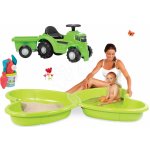 Smoby 3101432 set zelené pískoviště Motýl a hygienický písek do pískoviště 15 kg – Zboží Dáma