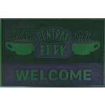 CurePink Gumová Friends Central Perk (60 x 40 cm) zelená [GP85482] – Zboží Dáma