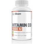 GymBeam Vitamín D3 1000 IU 120 tablet – Hledejceny.cz