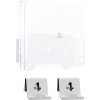 Ostatní příslušenství k herní konzoli 4mount Wall Mount PlayStation 4 Pro White + 2x Controller Mount