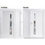 Soft Venus Inox Panel Plný Bílá/bílá 200 cm – Hledejceny.cz