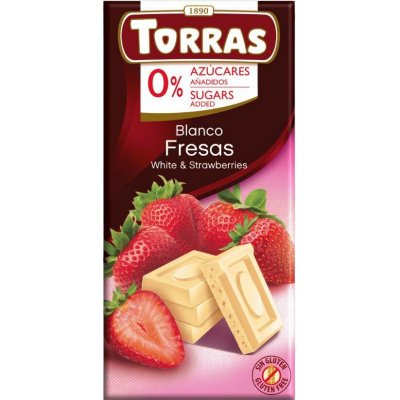 Torras Bílá s jahodami 75 g – Hledejceny.cz
