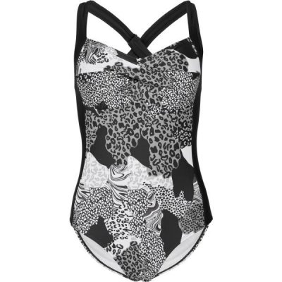 Aquos Ronsa dámské jednodílné plavky černá – Zboží Dáma