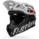 Bell Super DH Spherical Fasthouse Matt/Gloss white/black 2024 – Zboží Dáma