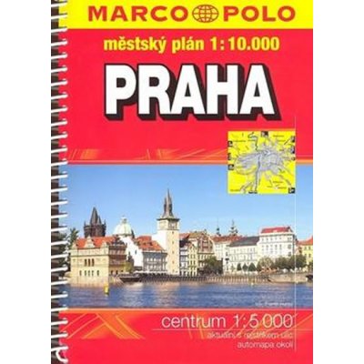 Městské atlasy Praha atlas MP 1:2 knižní – Zbozi.Blesk.cz