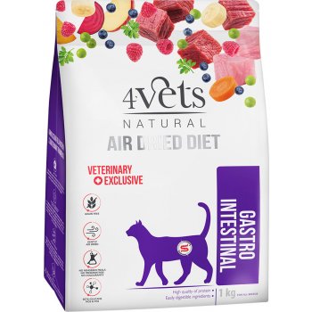 4vets air dried natural veterinary exclusive gastro intestinal 1 kg