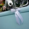 Svatební autodekorace Autodekorace na kliku - mašle 4 ks