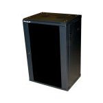 XtendLan WS-22U-64-BLACK-P Rozvaděč, 19", na stěnu, jednodílný, 22U, 600 x 450, celoskleněné dveře, kouřové sklo, rozložený, nosnost 60kg, černý WS-22U-64-BLACK-P – Hledejceny.cz