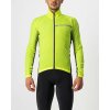 Bunda na kolo Castelli Squadra Stretch pánské electric lime/dark gray