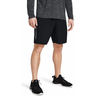 Under Armour sportovní kraťasy Ua Woven Wdmk shorts 1383356-001 černá – Zboží Dáma