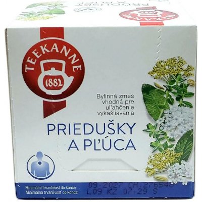 Teekanne Průdušky a plíce bylinný čaj 10 x 2 g – Sleviste.cz