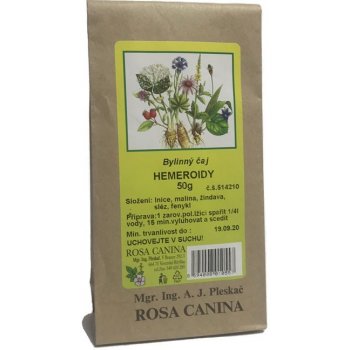 Rosa Canina Bylinný čaj Hemeroidy 50 g