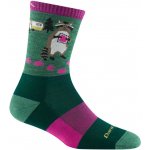 Darn Tough ponožky CRITTER CLUB MICRO CREW Lightweight Merino dámské zelené – Zboží Dáma