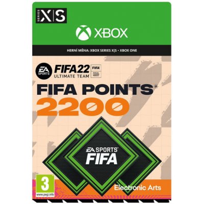 FIFA 22 - 2200 FUT Points – Zbozi.Blesk.cz