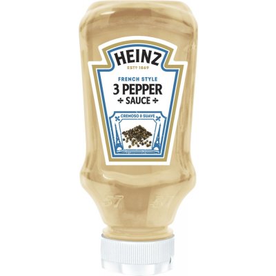 Heinz Tři druhy pepře omáčka 220 ml – Hledejceny.cz