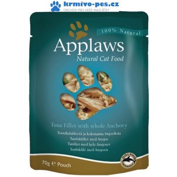 Applaws tuňák filety & Celé ančovičky 70 g