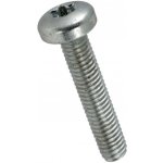 Šroub závitotvářecí metrický půlkulatá hlava na TORX DIN 7500CT M6x12 DIN 7500CT A2 – Hledejceny.cz