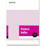 Optys 1230 Požární kniha - brožovaná vazba A4 – Zboží Dáma