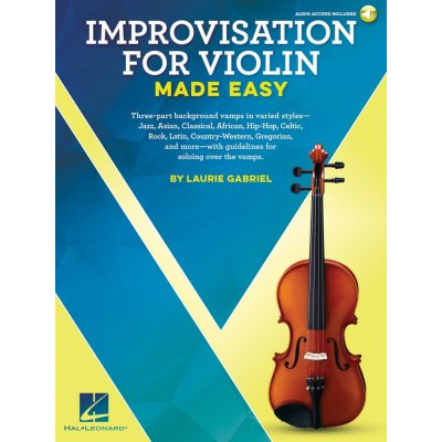 Improvisation for Violin Made Easy + Audio Online housle – Zboží Mobilmania