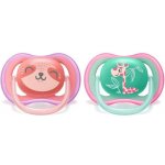 Avent Philips šidítko Ultra Air Deco girl SCF349/12 2 ks – Sleviste.cz