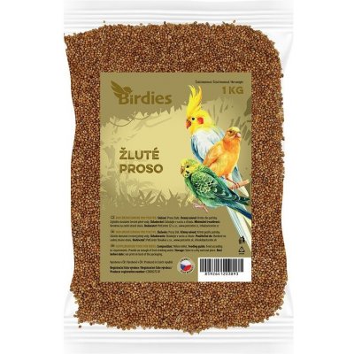 Birdies proso žluté 1kg – Zboží Dáma